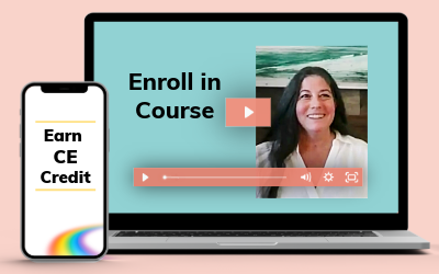 Danielle Sheppard's CE Courses Shown on a Laptop and Phone